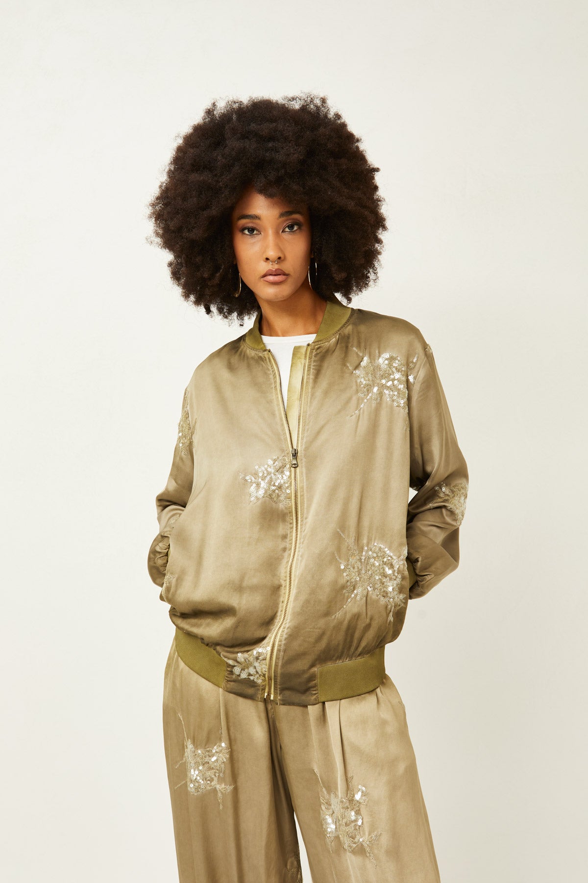 Bomber Con Paillettes Souvenir