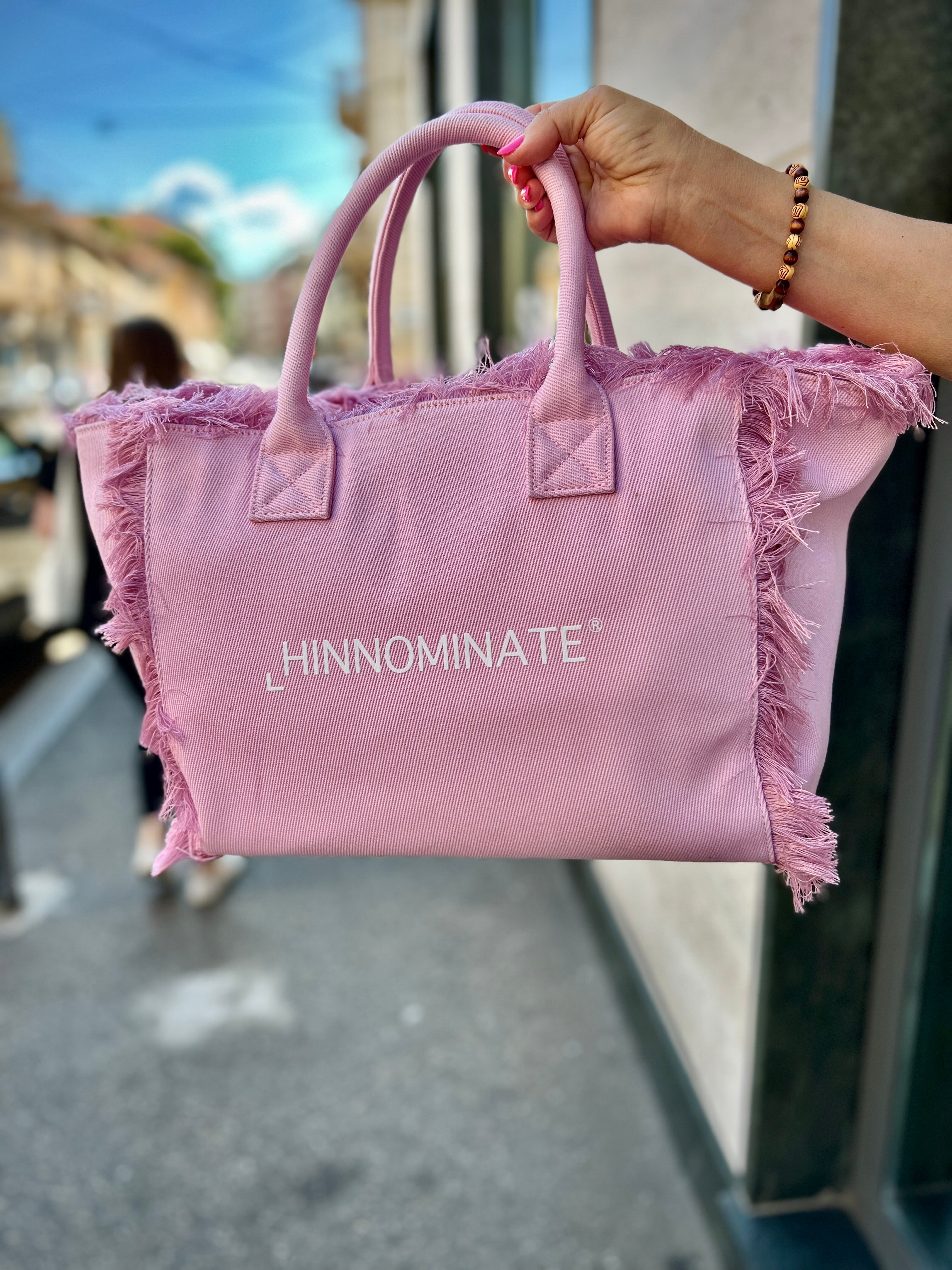 Borsa in canvas grande Hinnominate