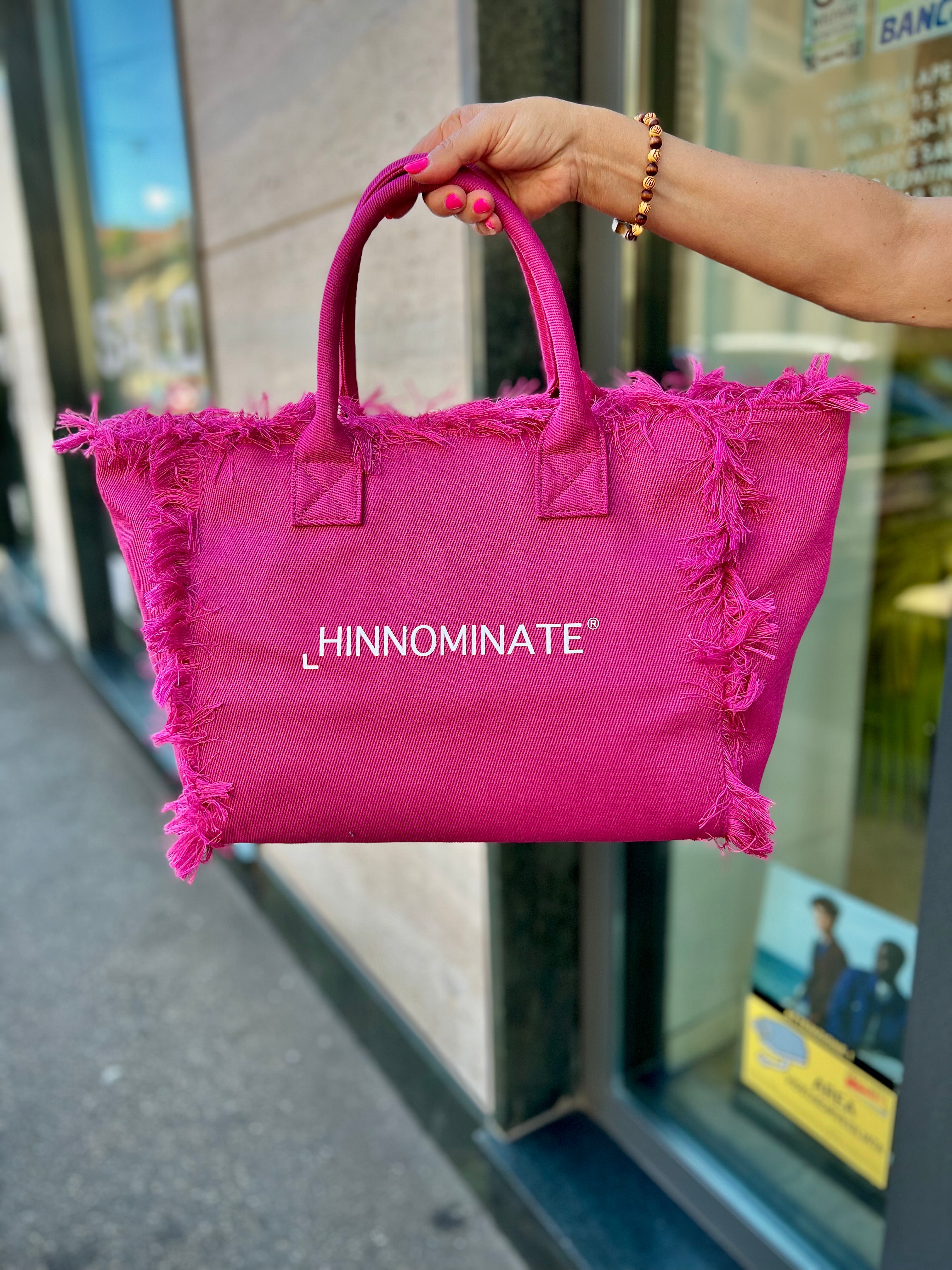 Borsa in canvas grande Hinnominate