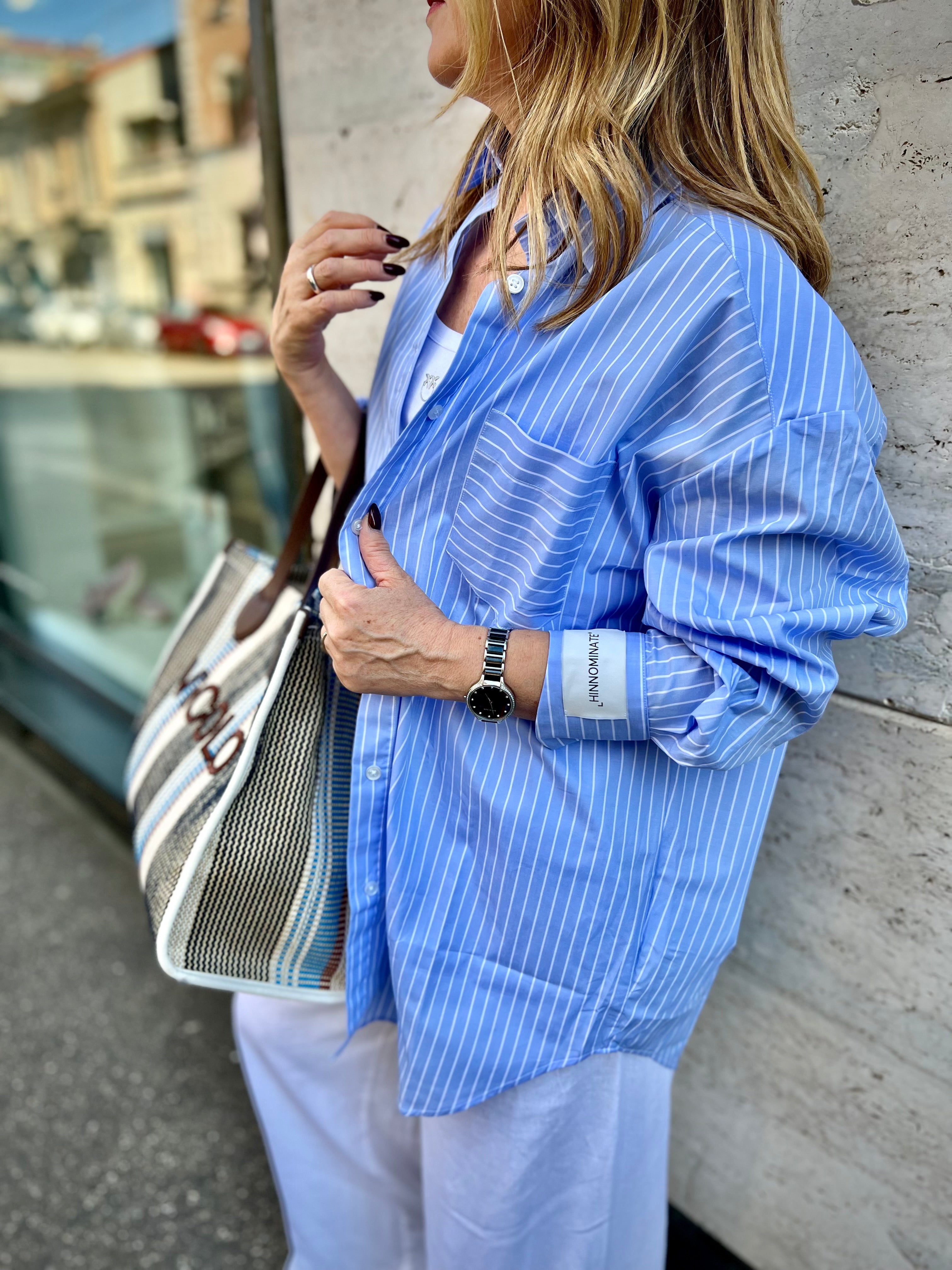 Camicia in cotone over Hinnominate