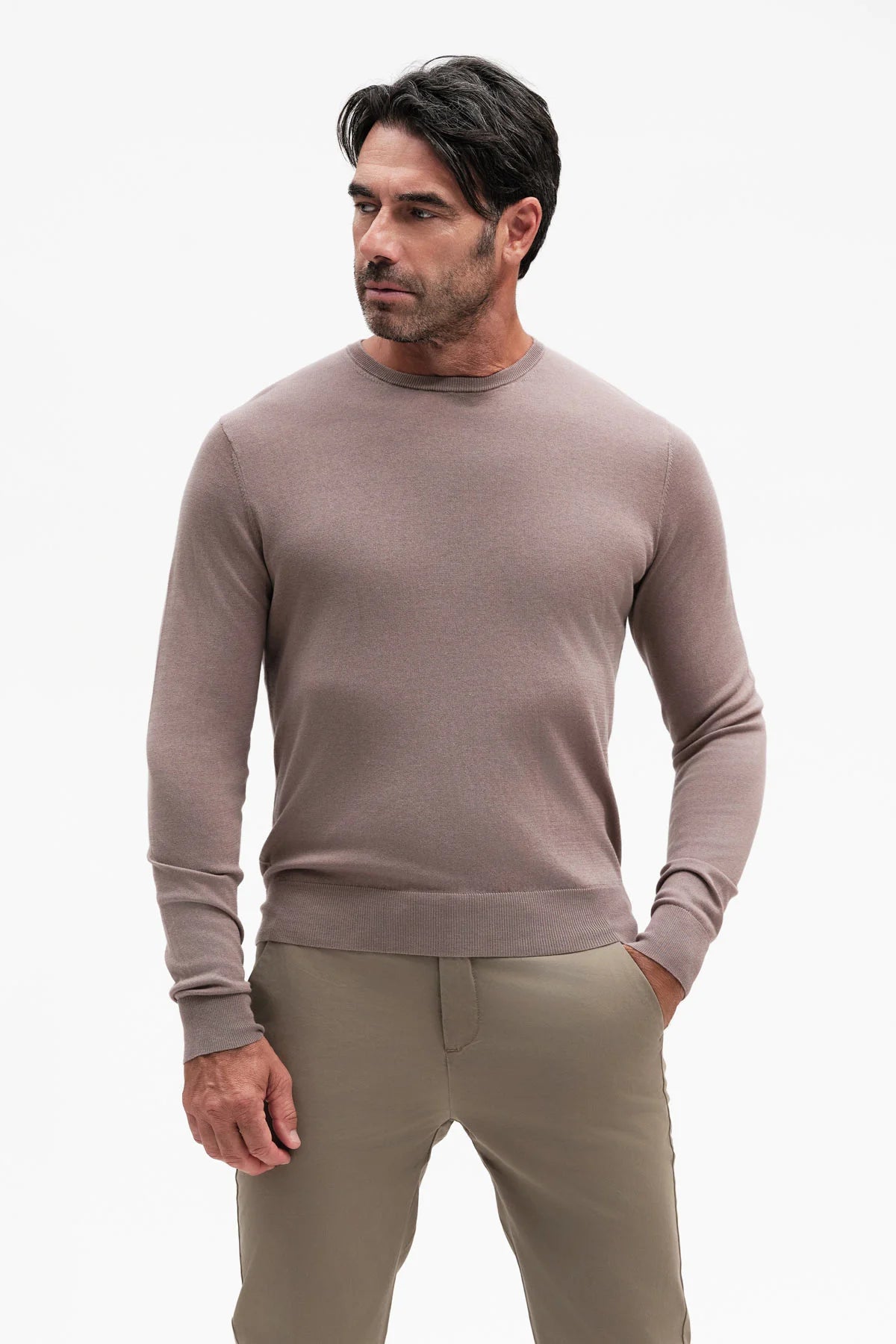 White Wise GIROCOLLO COTONE TENCEL GG14 - WU31101