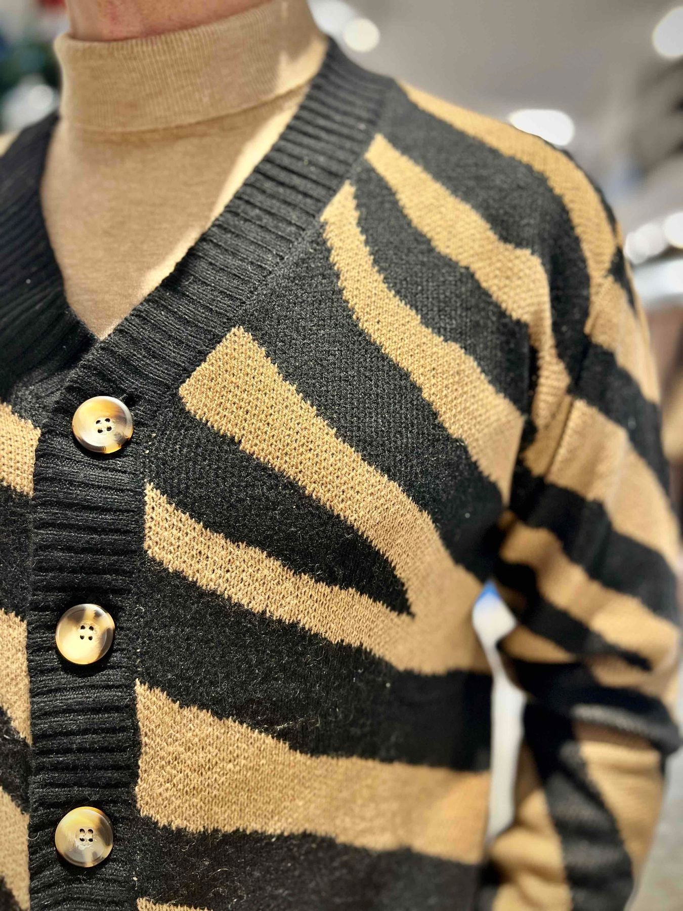 Cardigan Tooco Zebrato