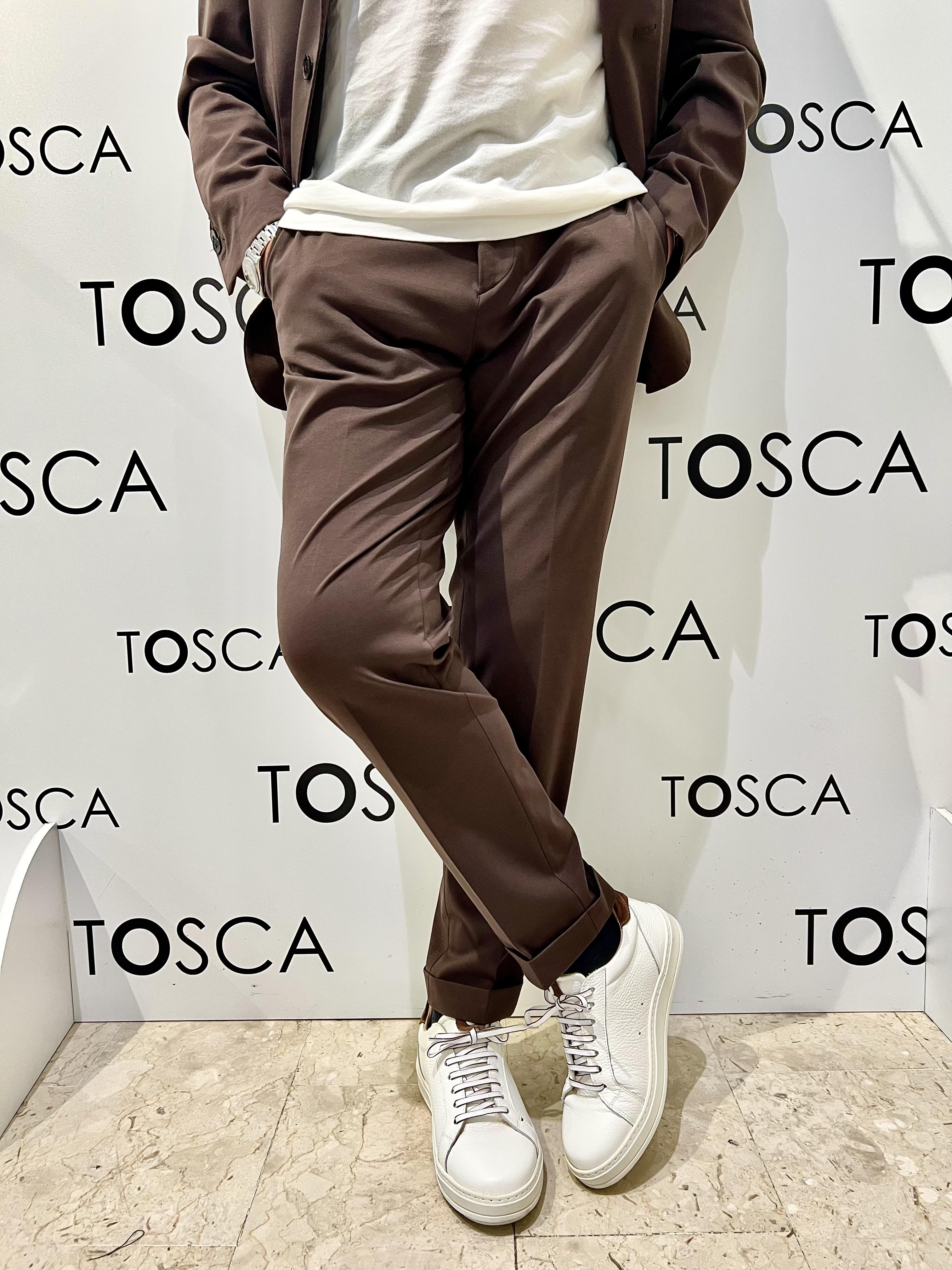 pantaloni in punto milanoi outfit OUPT0001 I SOLDIMORO OUTFIT