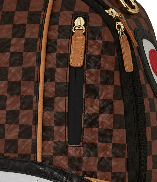 zaiinetto sprayground hennyville dlxsv backpack 910B7543NSZMARRONE SPRAYGROUND