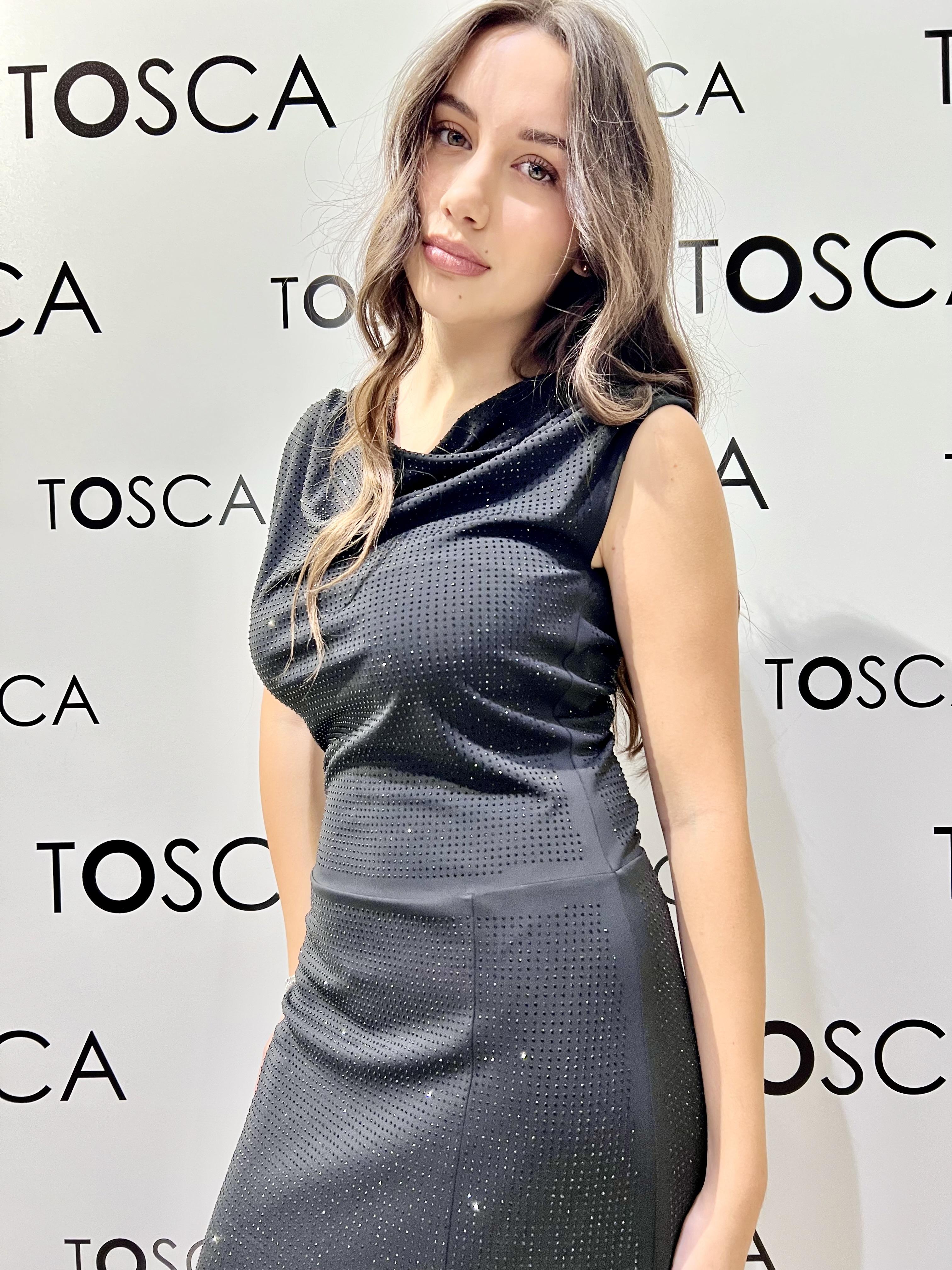 abito con strass silvian heach GPA25003VENERO SILVIAN HEACH