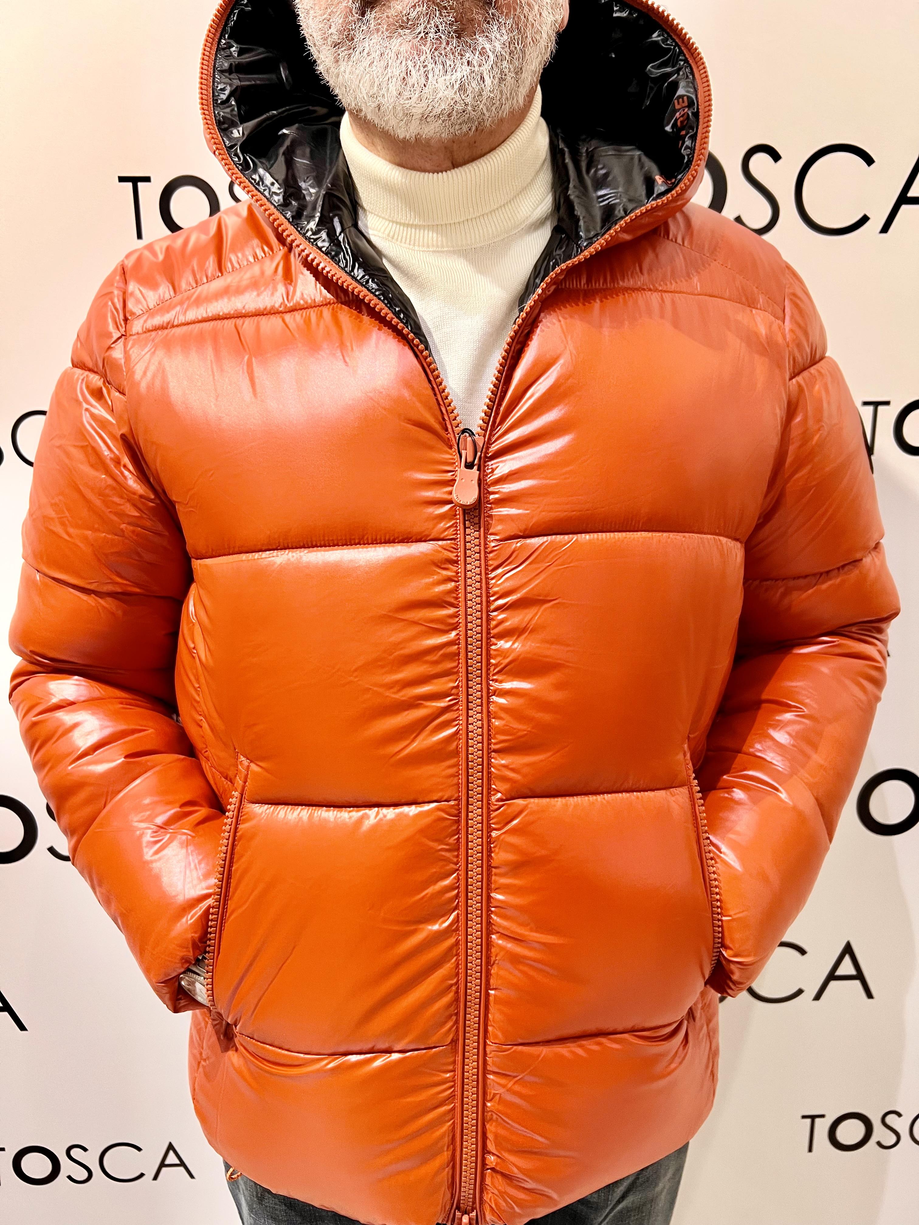 Piumino Uomo Save The Duck D31280M LUCK19 EDGARD 70025ARANCIONE SAVE THE DUCK