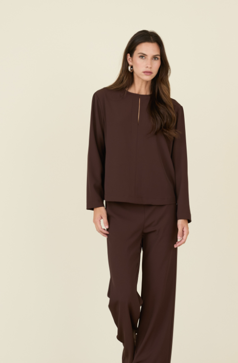 blusa e panatloni souvebir W38S0456-GIULIANABORDEAUX SOUVENIR