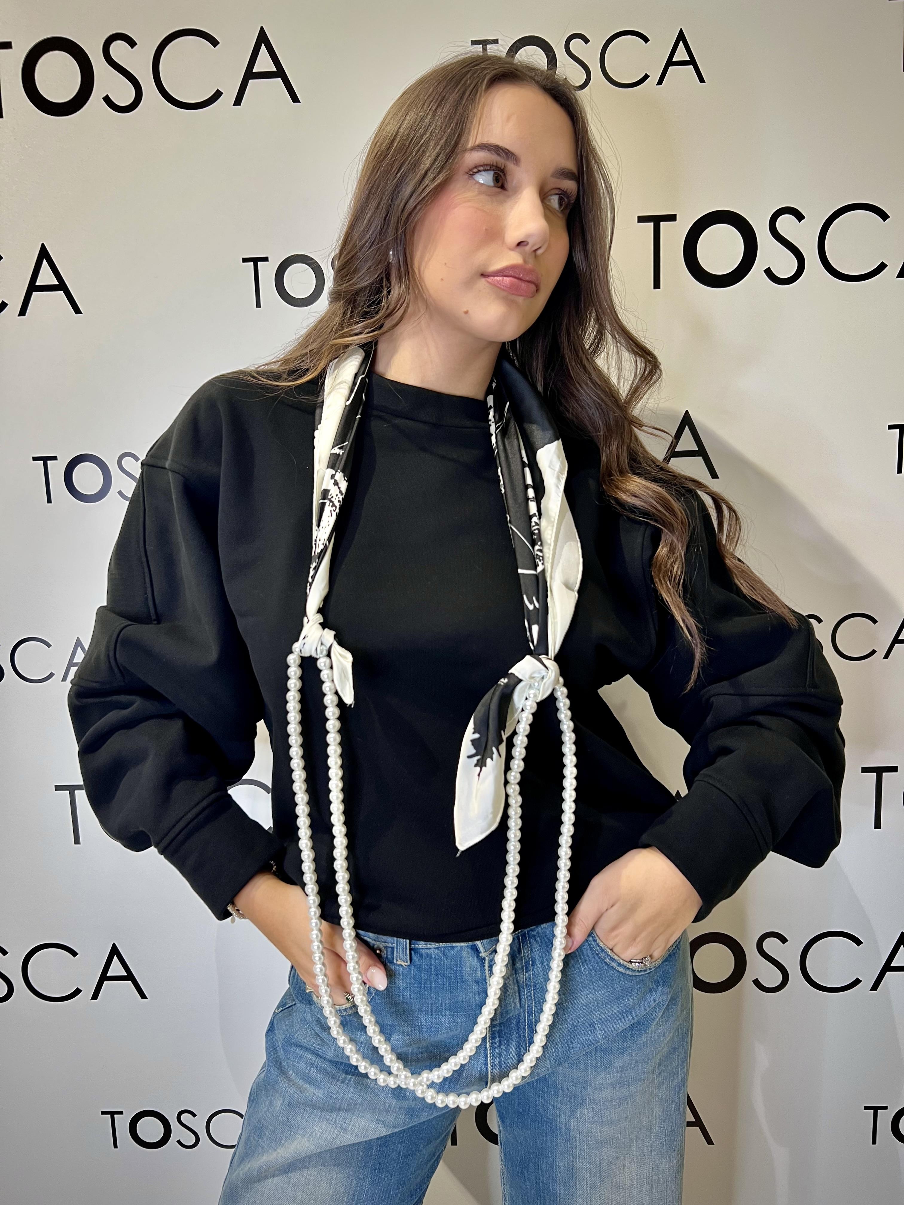 felpa malco tensione in AI25-2231NERO TENSIONE IN