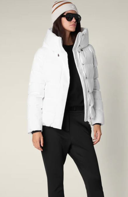 parka donna animal free mod. arena P32533WBIANCO SAVE THE DUCK
