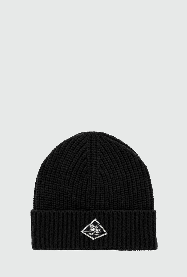 beanie in maglia HAT UNISEX ROY ROGERSBLACK ROY ROGERS