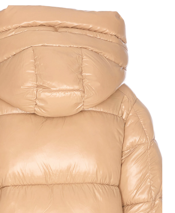 piumino lungo donna animal free isabel D45510WLOVE21 CAMMELLO SAVE THE DUCK