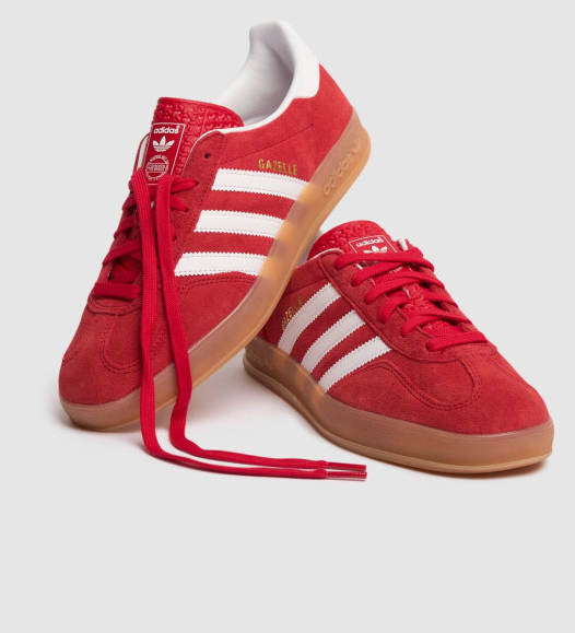gazelle lo pro w jr5744 adidas GAZELLE LO PRO W JR5744ROSSO/BIANCO Adidas
