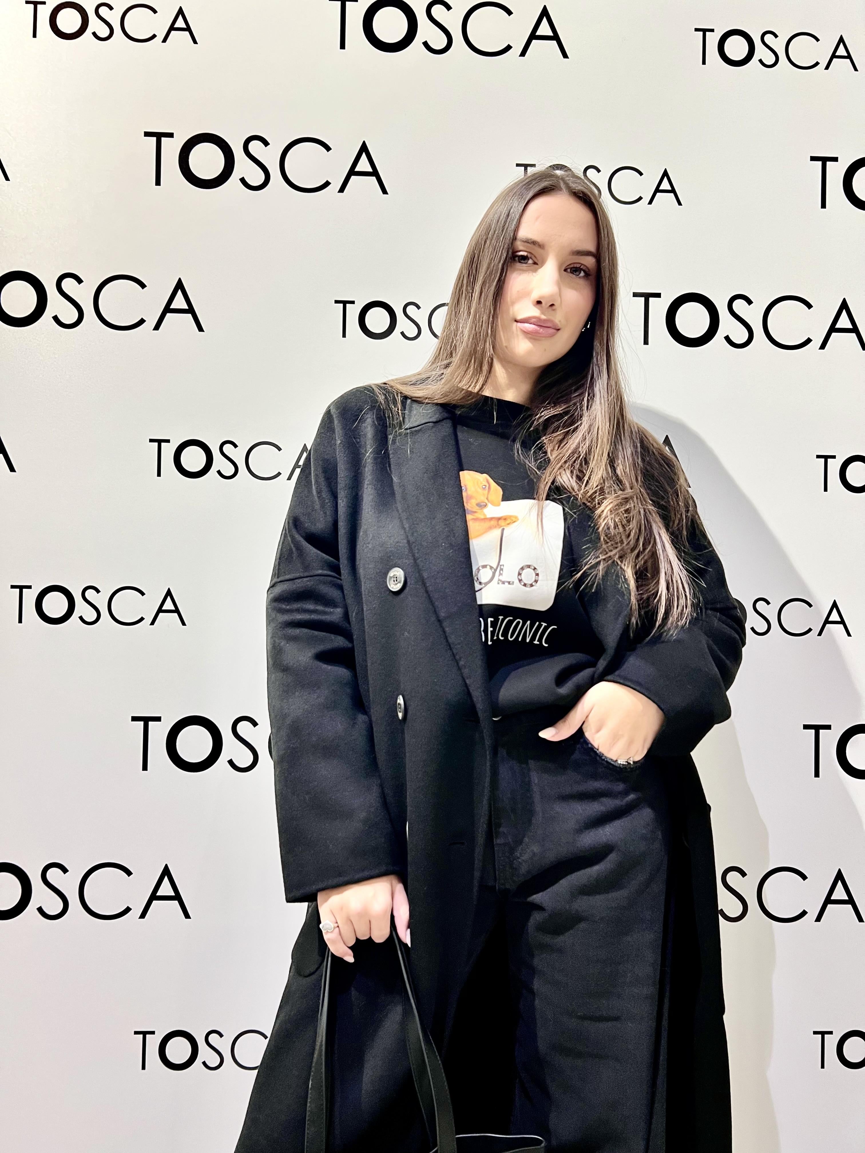 cappotto doppipetto TF0001NERO VICOLO