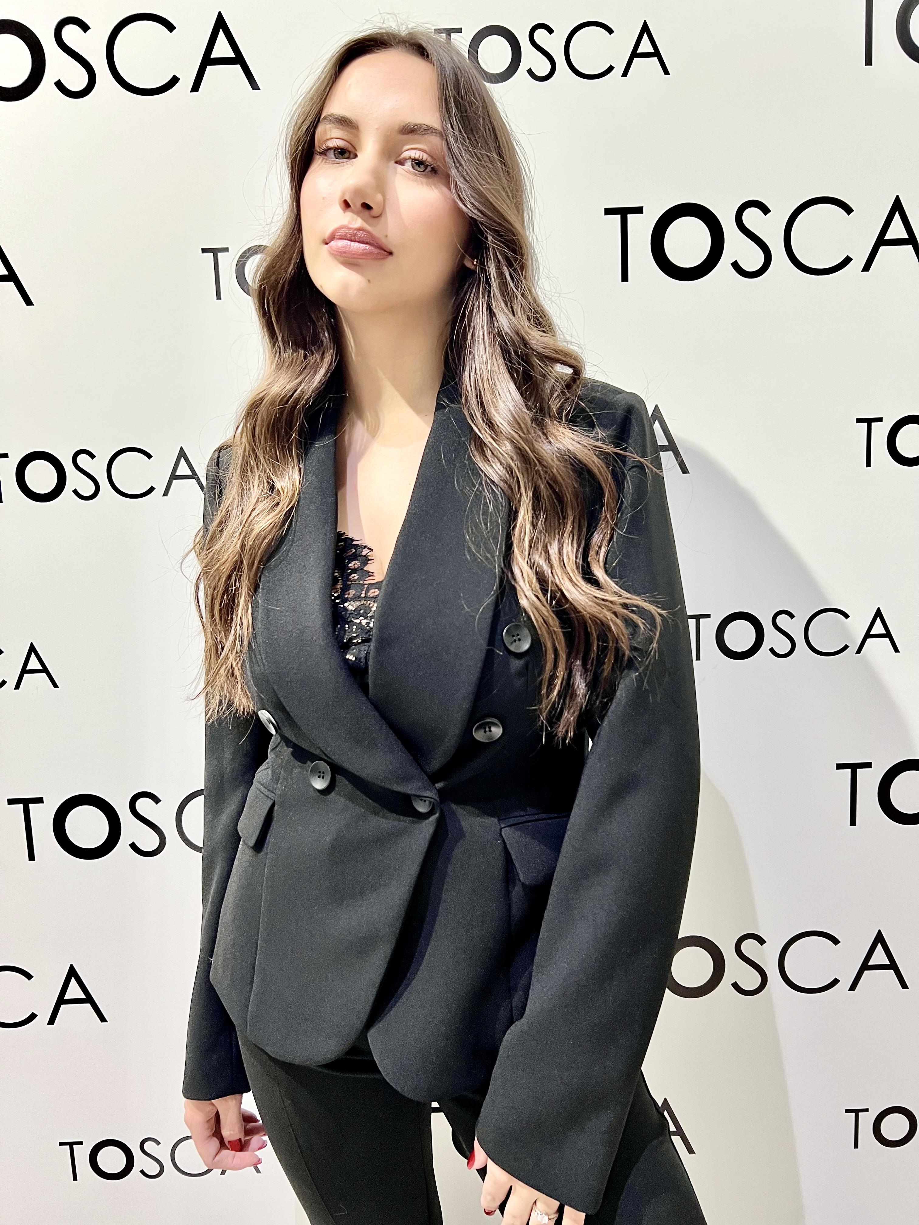 giacca doppiopetto con revers sciallato GPA25164GCNERO SILVIAN HEACH