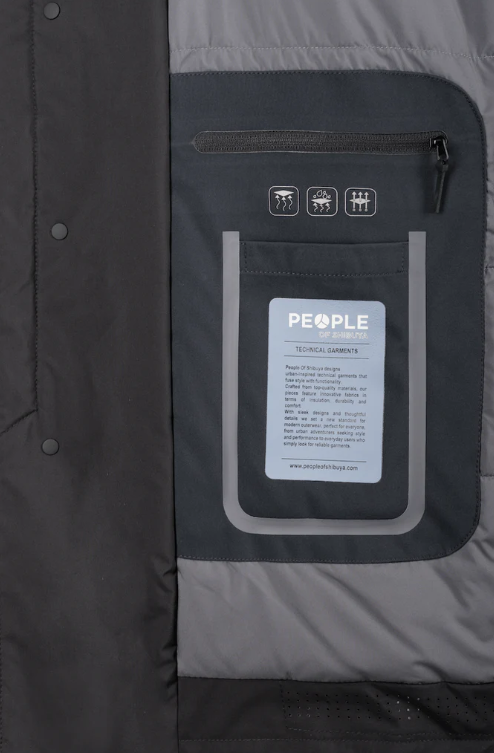 takuya trench imbottito con cappuccio staccabile TAKUYAPM773999 PEOPLE