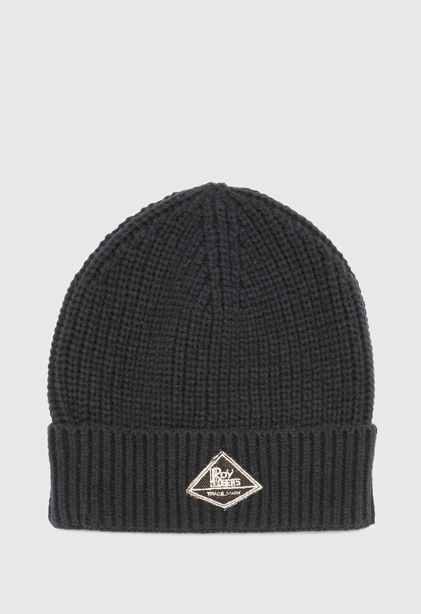 beanie in maglia HAT UNISEX ROY ROGERSNAVY ROY ROGERS