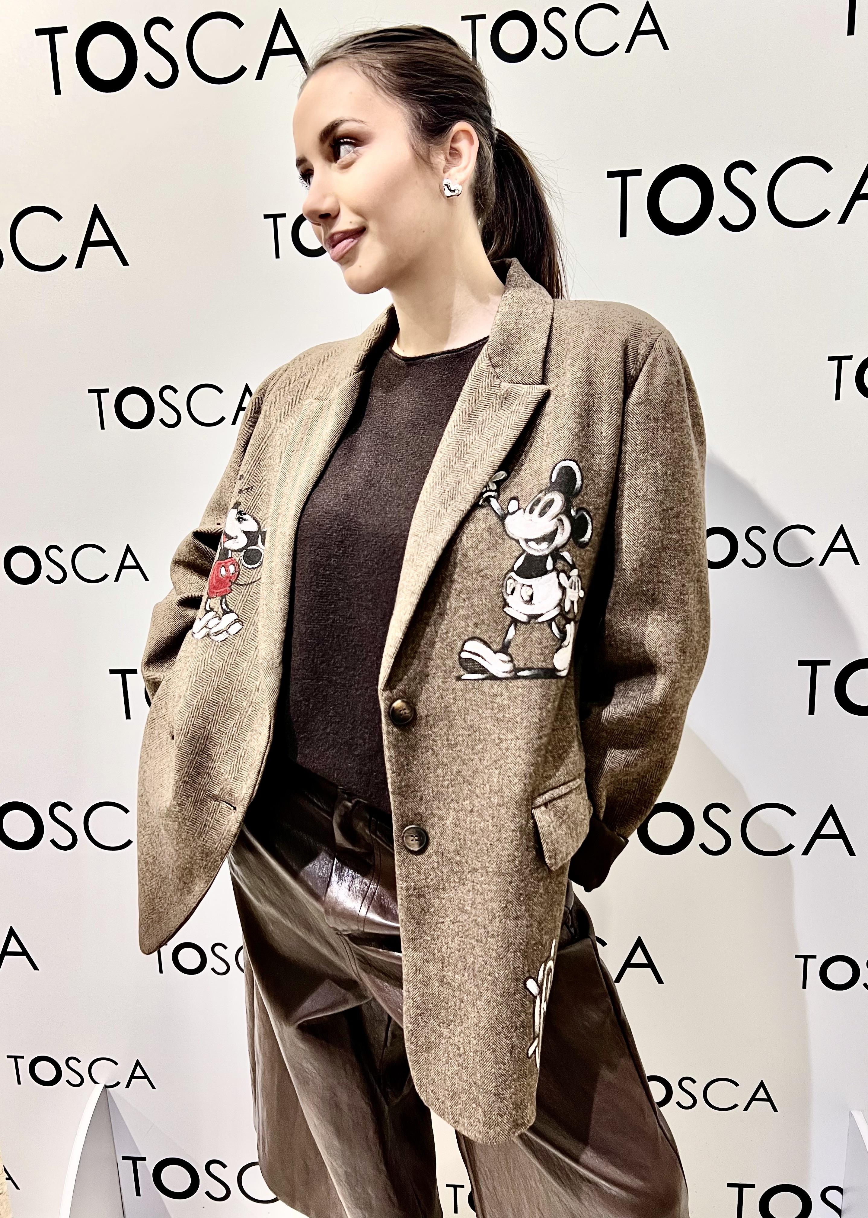 giacca topolinoi souvenir F38X0157-35886MARRONE SOUVENIR