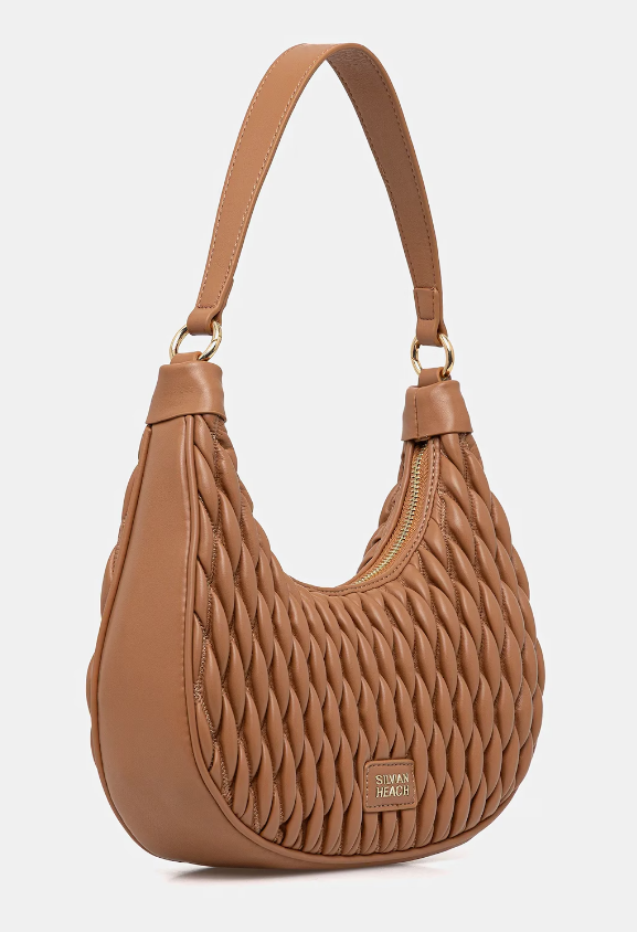 borsa effetto trapuntato con manico silvian heach RCA25034BOCAMMELLO SILVIAN HEACH