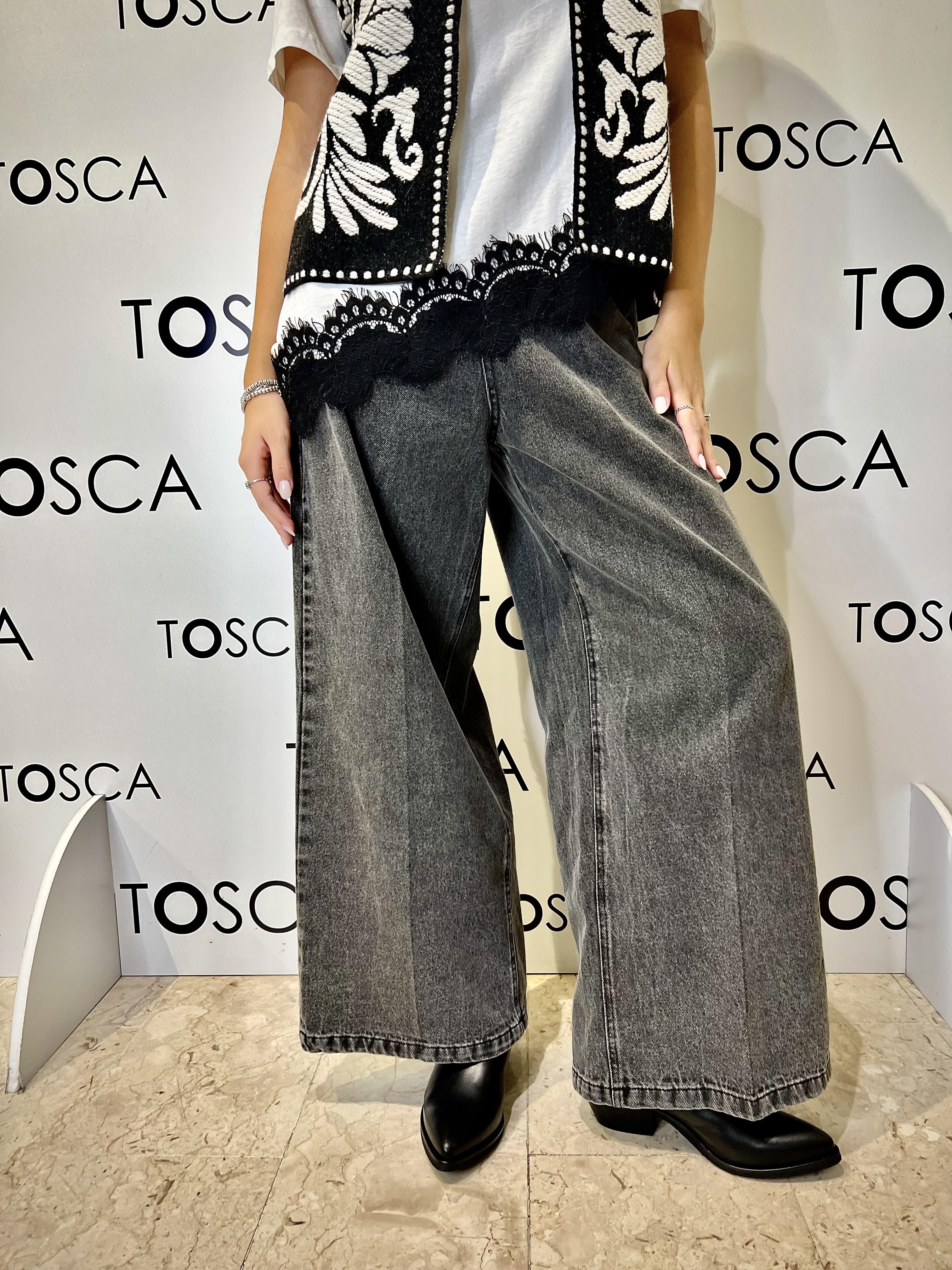 jeans tensione in W25P440NERO TENSIONE IN