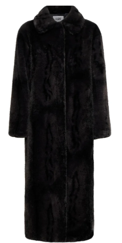 ecopelliccia lunga silvian heach GPA25544PLMARRONE SILVIAN HEACH