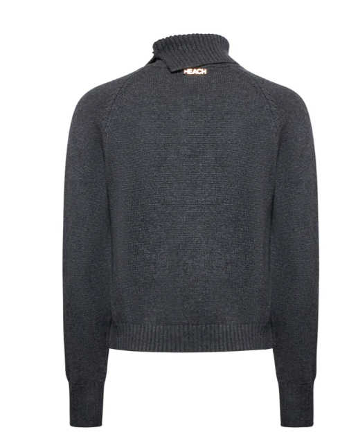 maglia a collo alto essenziale silvian heach GPA25232LUGRIGIO SILVIAN HEACH