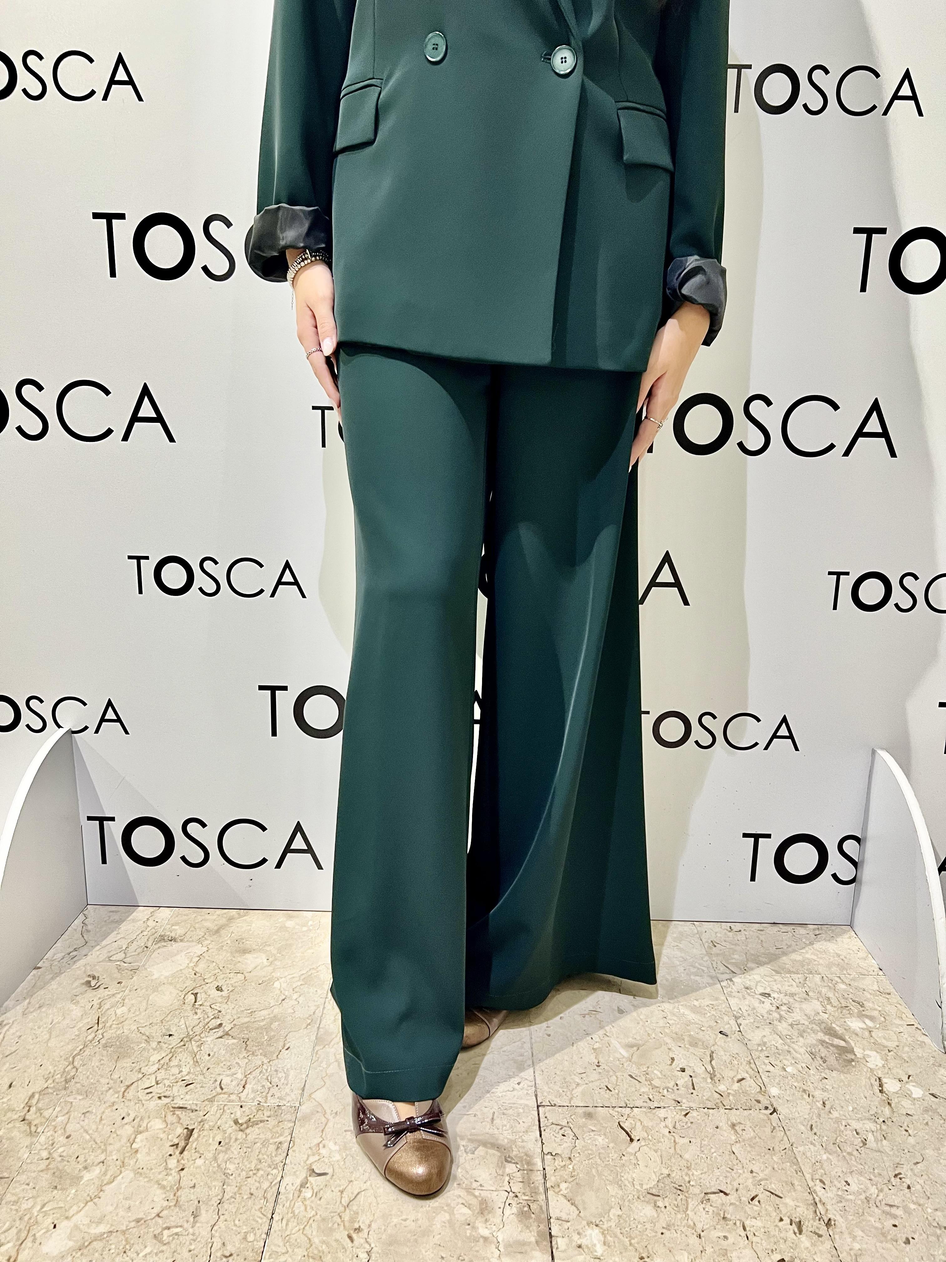 completo giacca doppiopetto pantalone ampio kontatto MA4010NVERDE KONTATTO