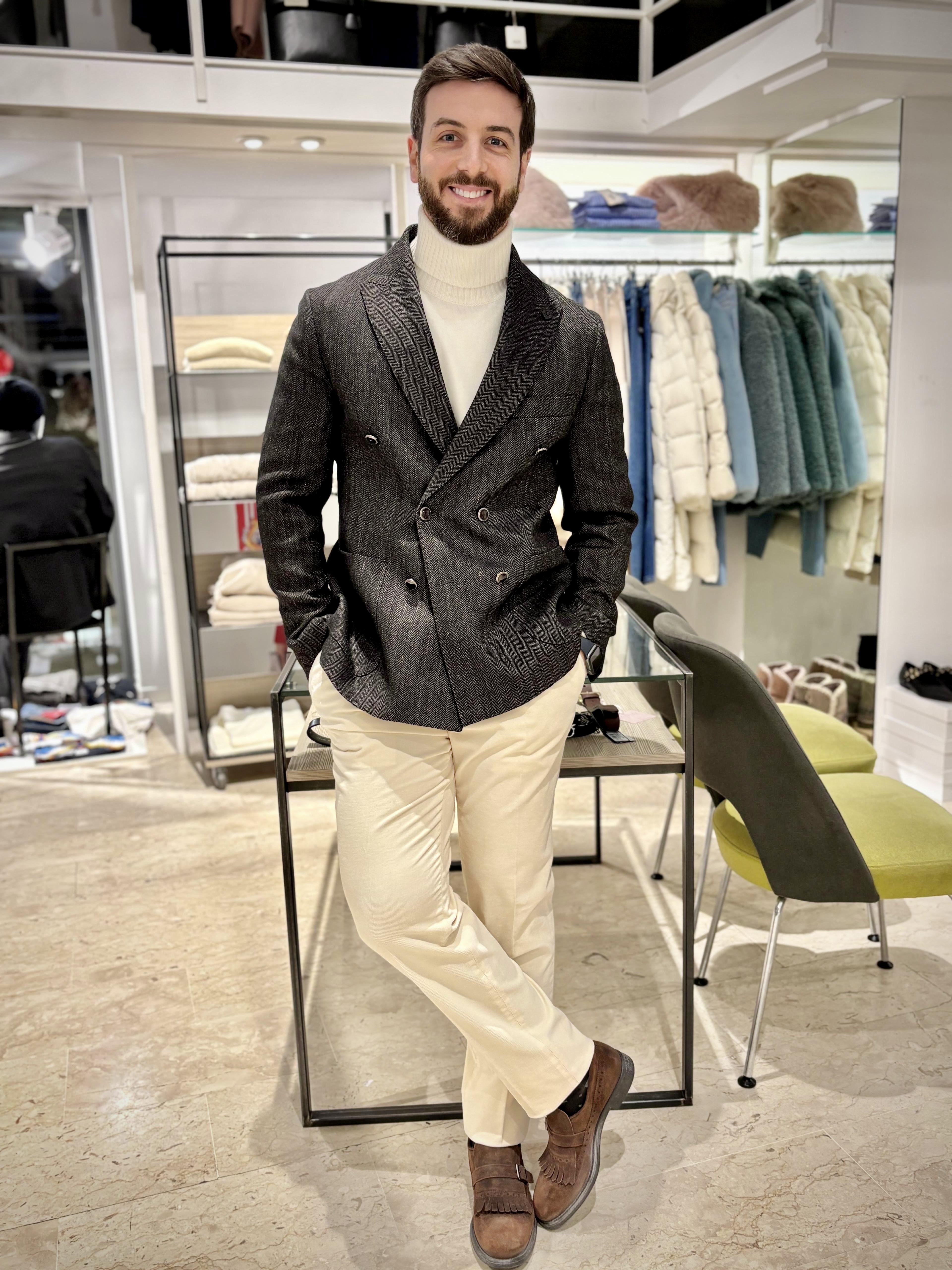 blazer man 57 il gobbo Outfit OF1F2W5G014101 OUTFIT