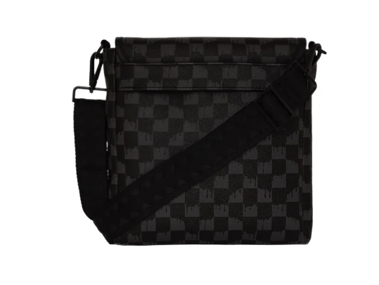 tracolla sprayground dripping sharks in paris messenger sling 9107962NSZNERO SPRAYGROUND