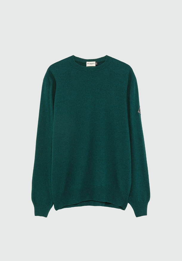 maglione girocollo in lana e cashmere finezza 12 CREW NECK MAN WOOL & WS FIN. 12BOTTLE ROY ROGERS