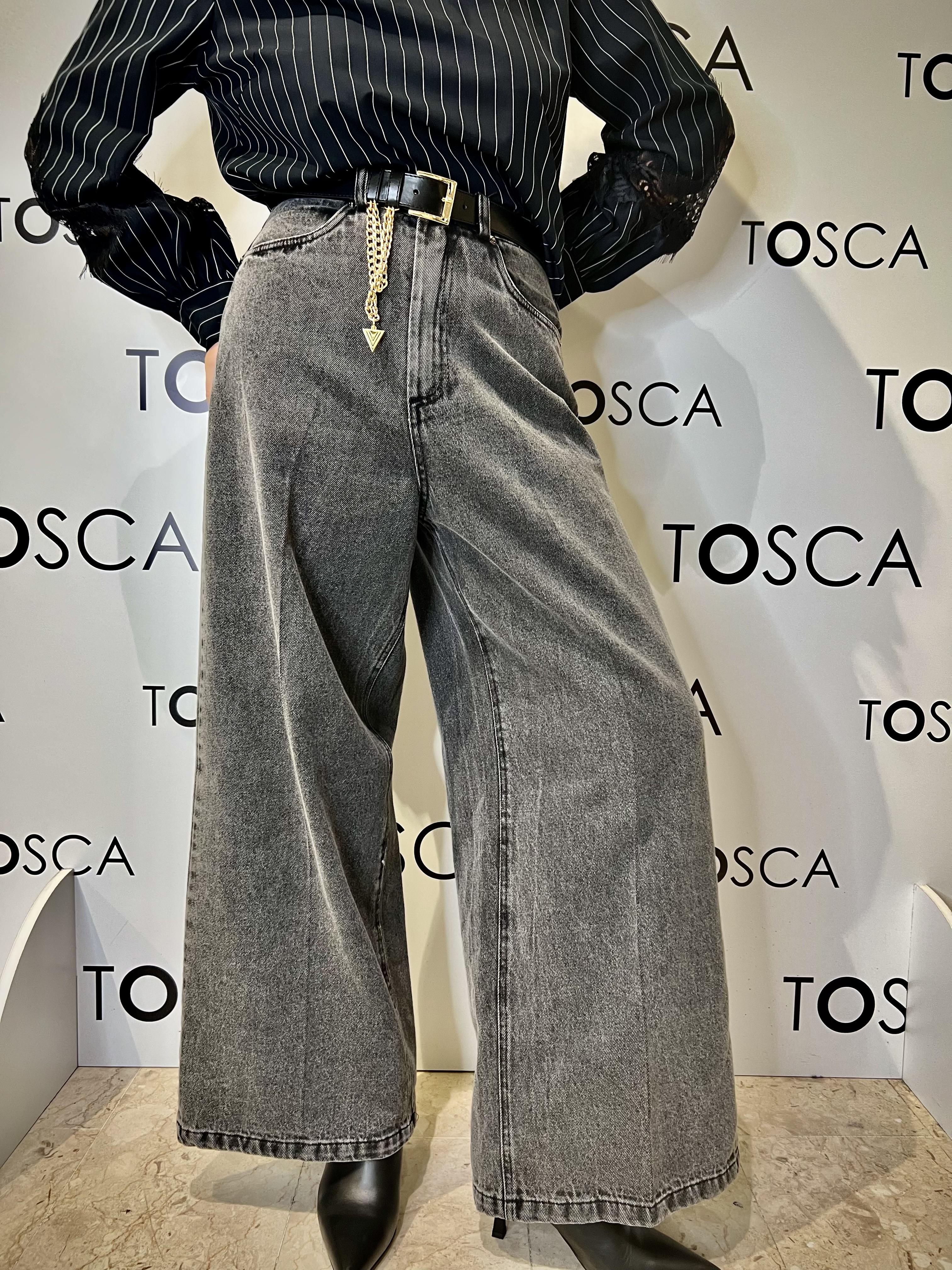 jeans tensione in W25P440NERO TENSIONE IN