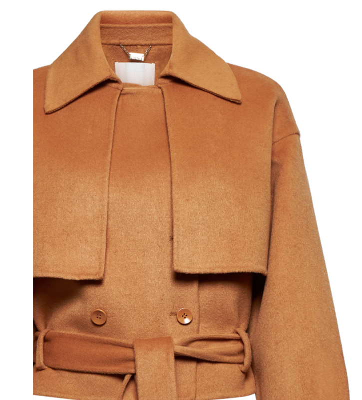 giubbotto in panno silvian heach GPA25163CAMMELLO SILVIAN HEACH