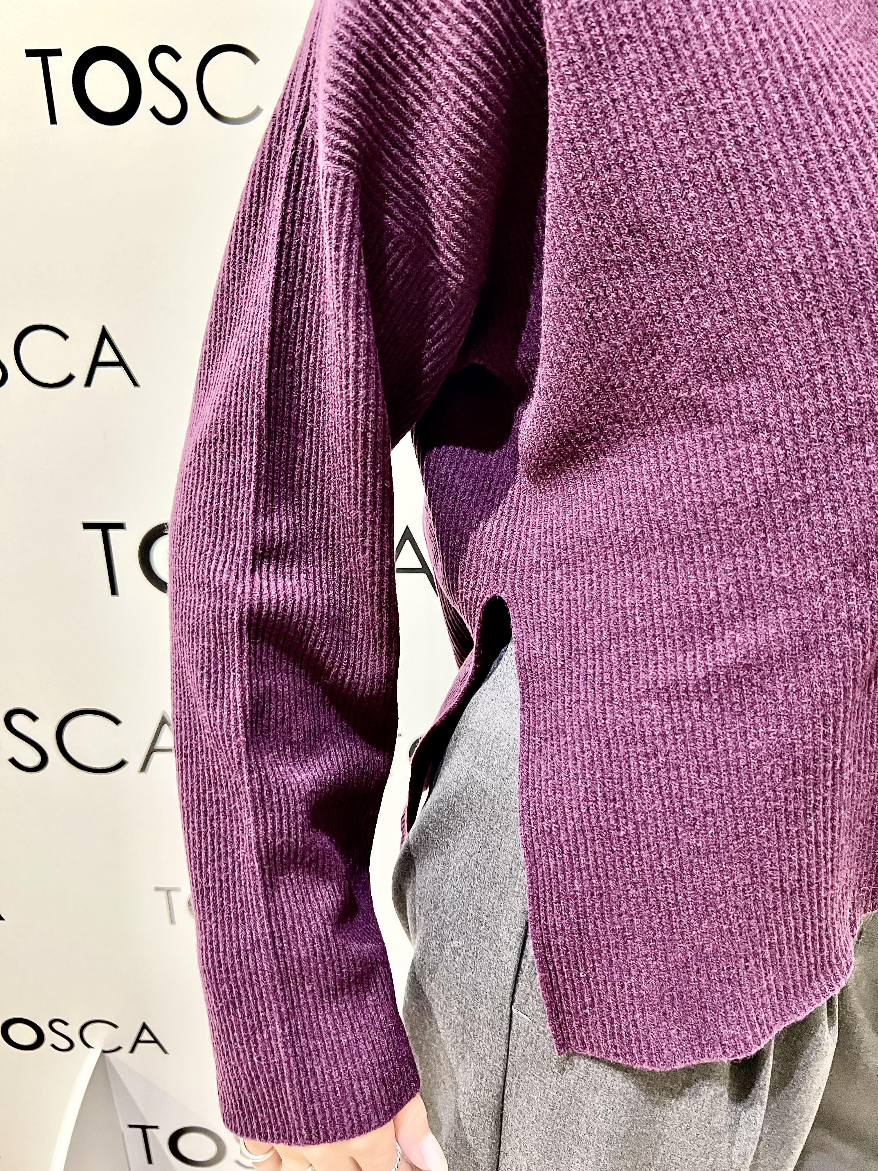 girocollo coste spacchi 3M0877CNMELANZANA KONTATTO