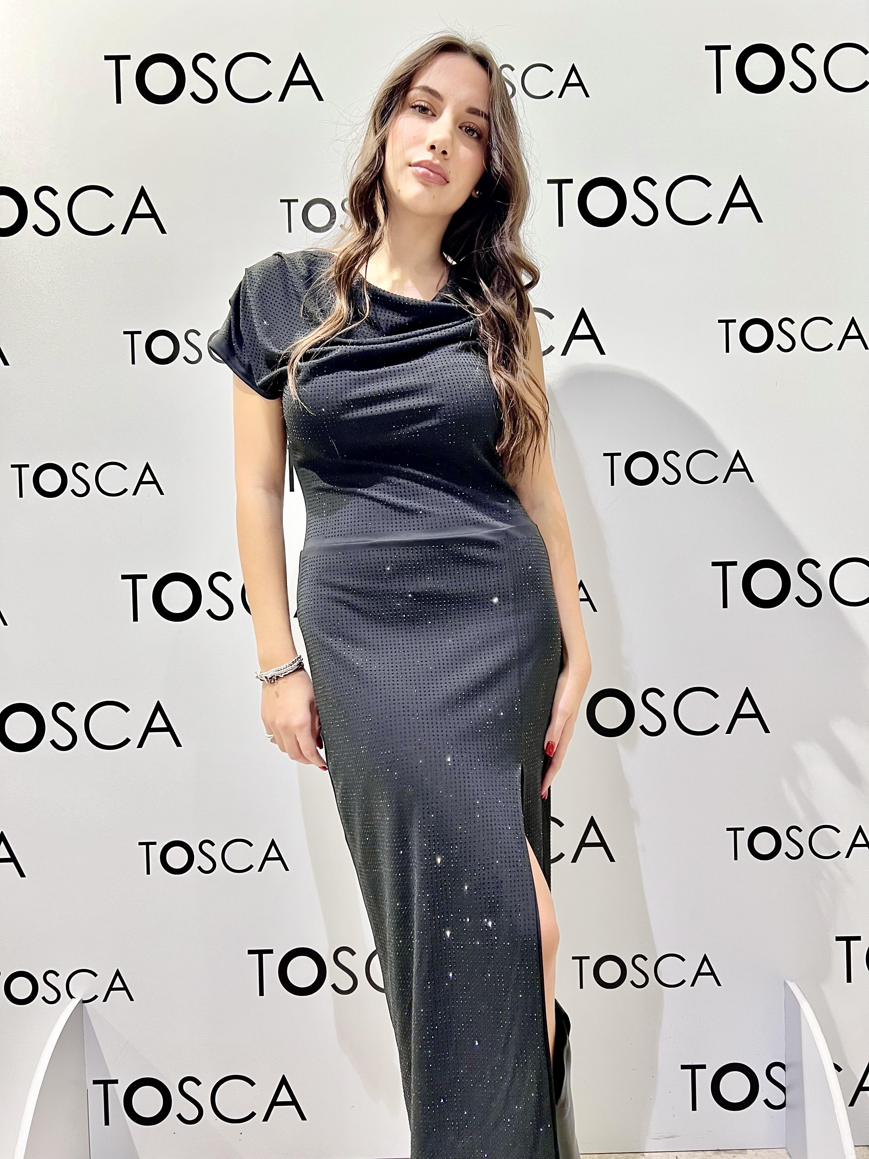 abito con strass silvian heach GPA25003VENERO SILVIAN HEACH