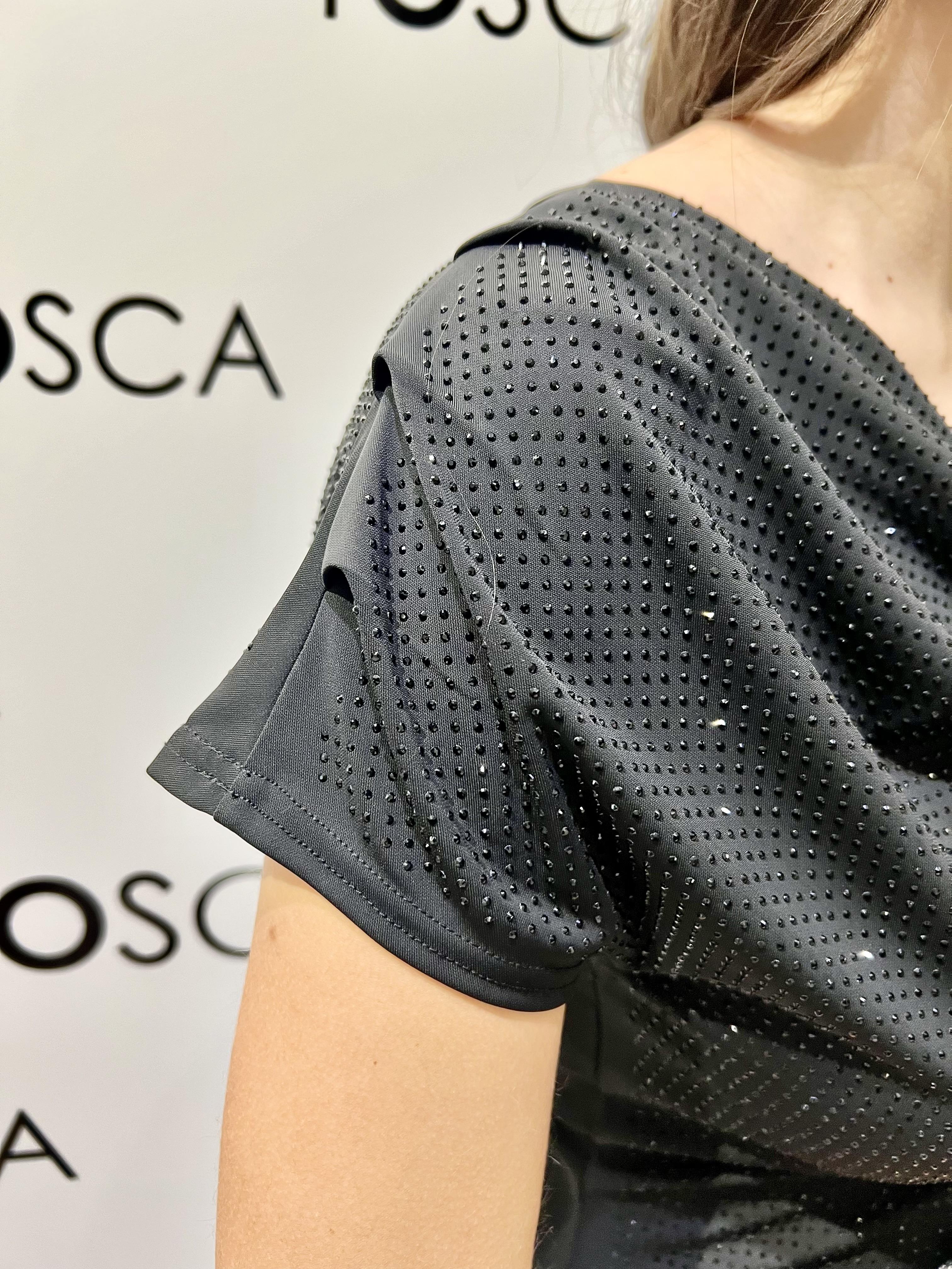 abito con strass silvian heach GPA25003VENERO SILVIAN HEACH