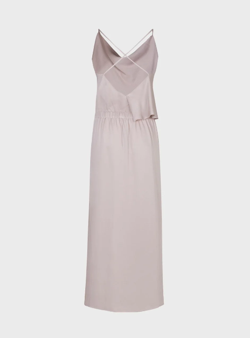 abito fluido ferrone S23XBFBANDIREBEIGE FERRONE