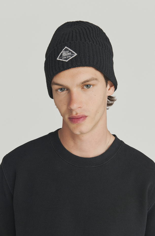 beanie in maglia HAT UNISEX ROY ROGERSBLACK ROY ROGERS