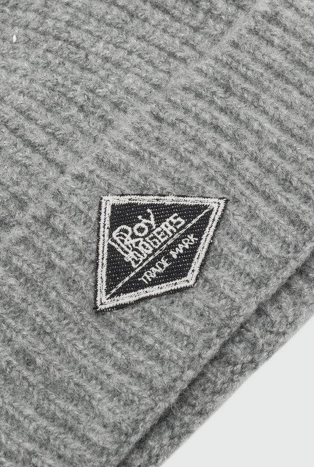 beanie in maglia HAT UNISEX ROY ROGERSGREY MELANGE ROY ROGERS