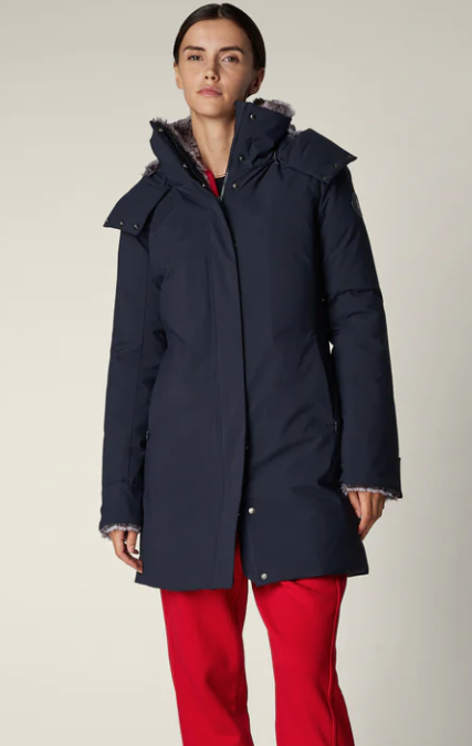 parka donna animal free mod. samantah blu nero P42800WBLU SAVE THE DUCK