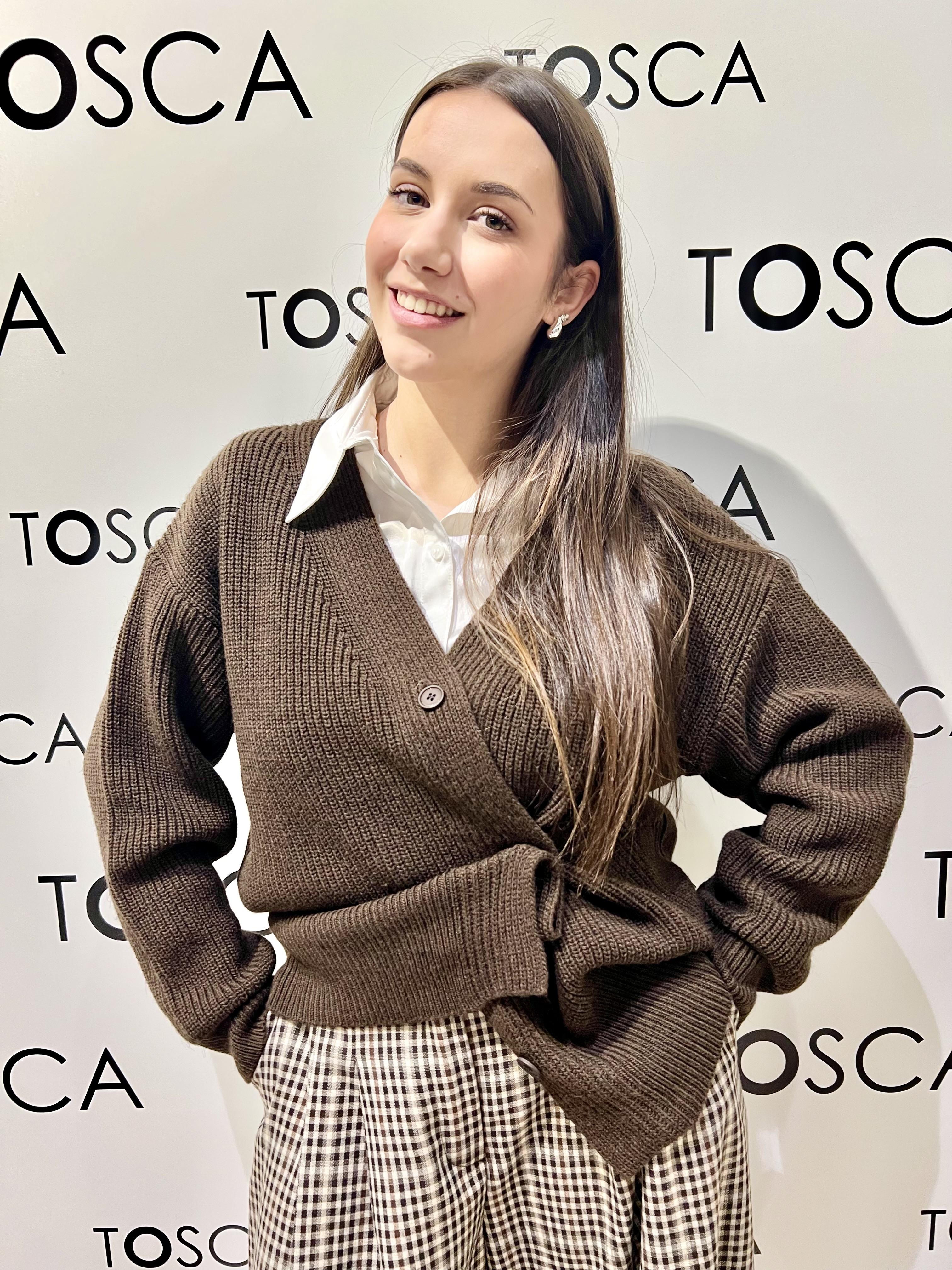 cardigan haveone MFP-P155MARRONE HAVEONE