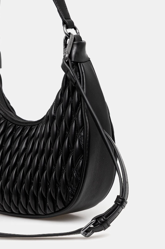 borsa effetto trapuntato con manico silvian heach RCA25034BONERO SILVIAN HEACH