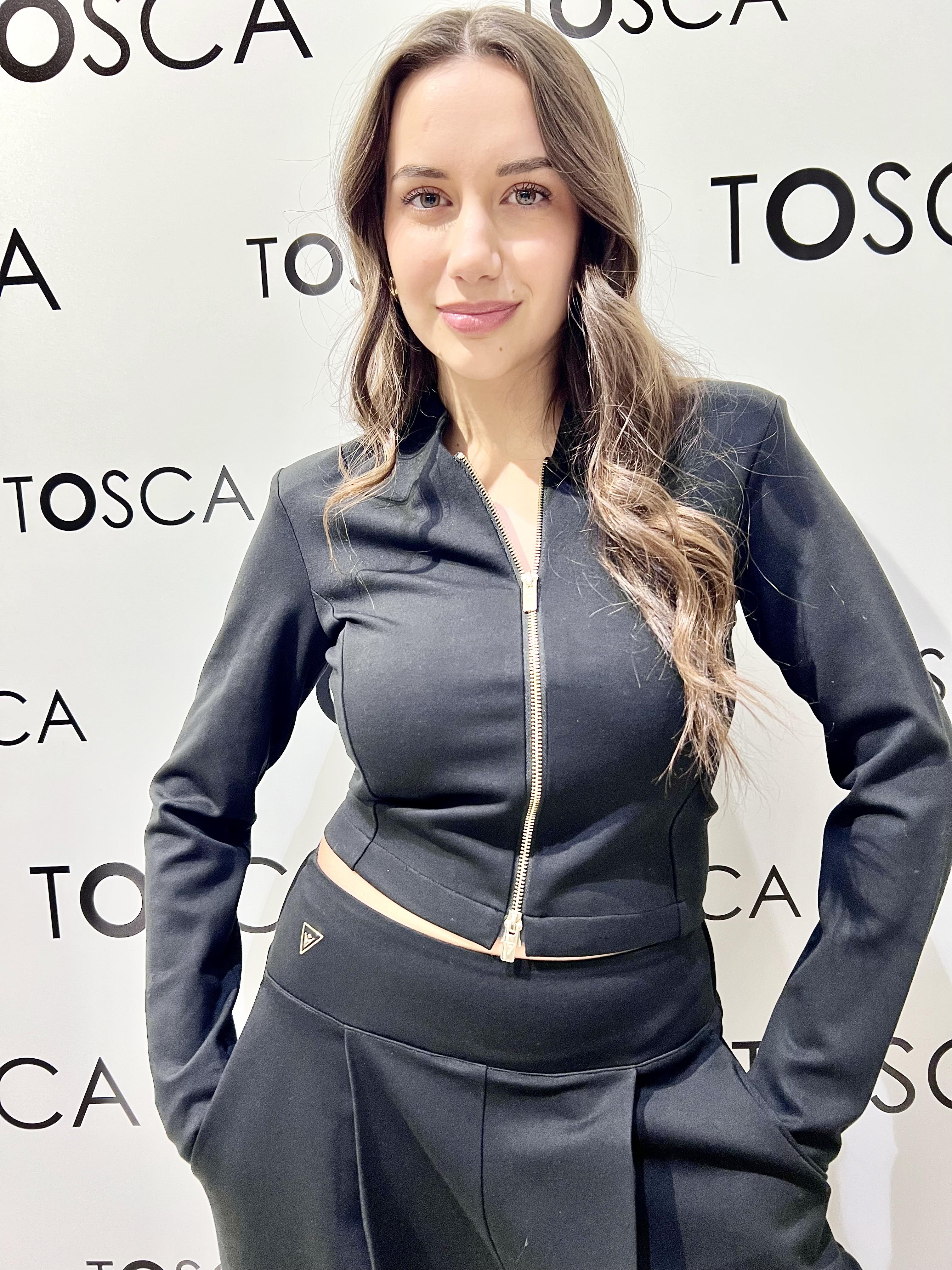 felpa con zip macron.one MCH FCF WMN ERANERO MACRON.ONE