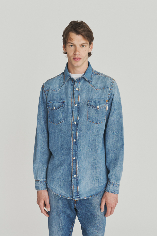 camicia in denim SHIRT MARTIN MANKOHSAMUI ROY ROGERS
