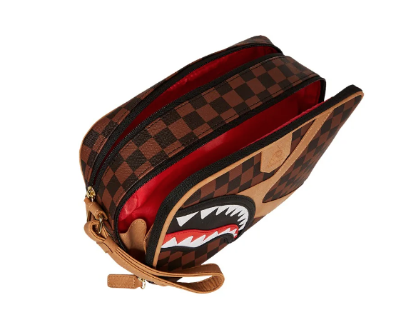 pochette sprayground hennyville toiletry brick 9107993NSZMARRONE SPRAYGROUND