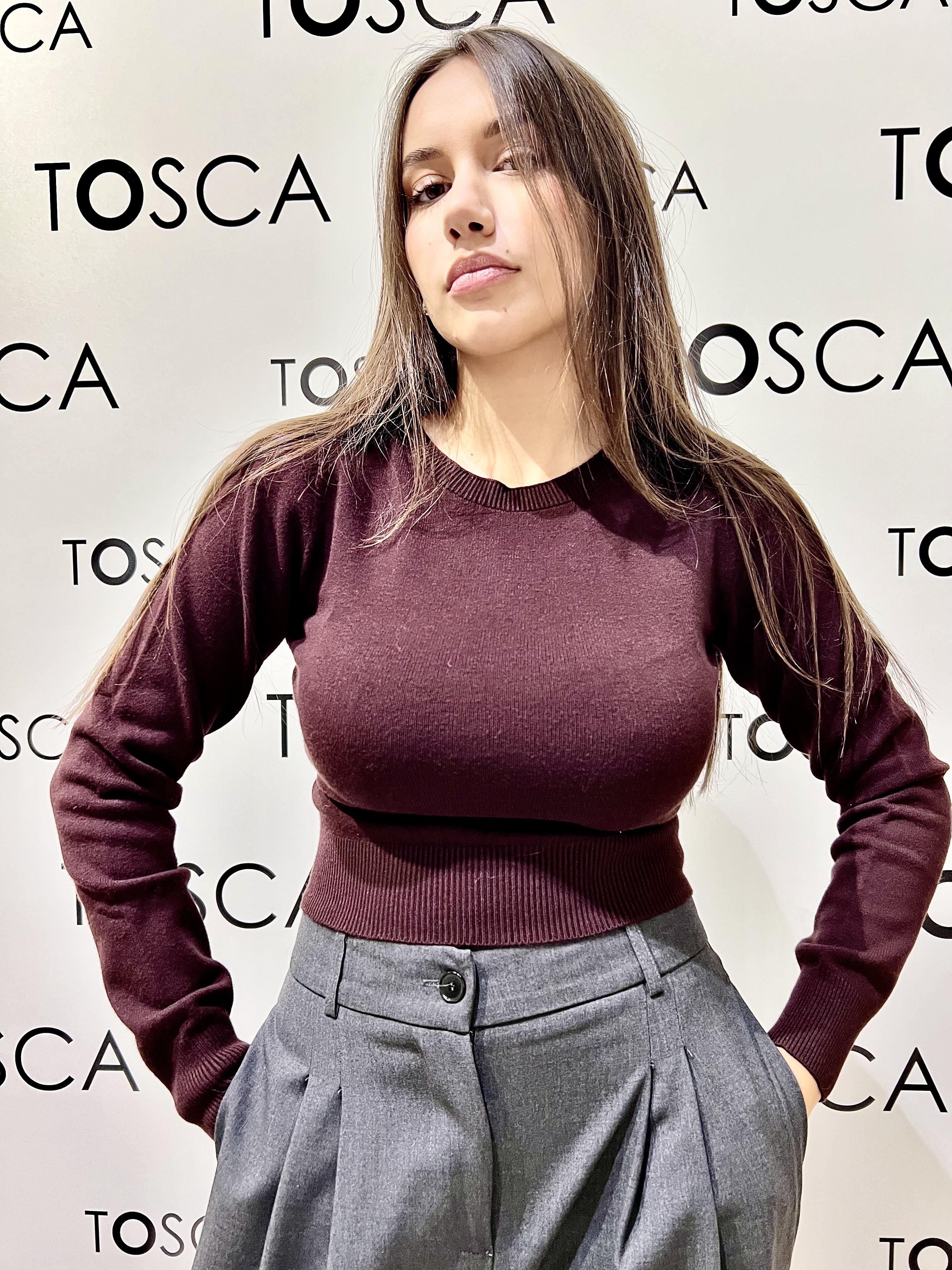 girocollo corto kontatto 3M0805CNBORDEAUX KONTATTO