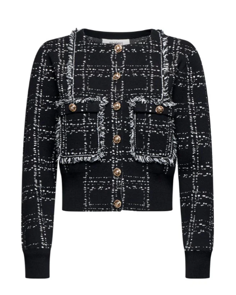 giacca in maglia silvian heach GPA25046GCNERO SILVIAN HEACH