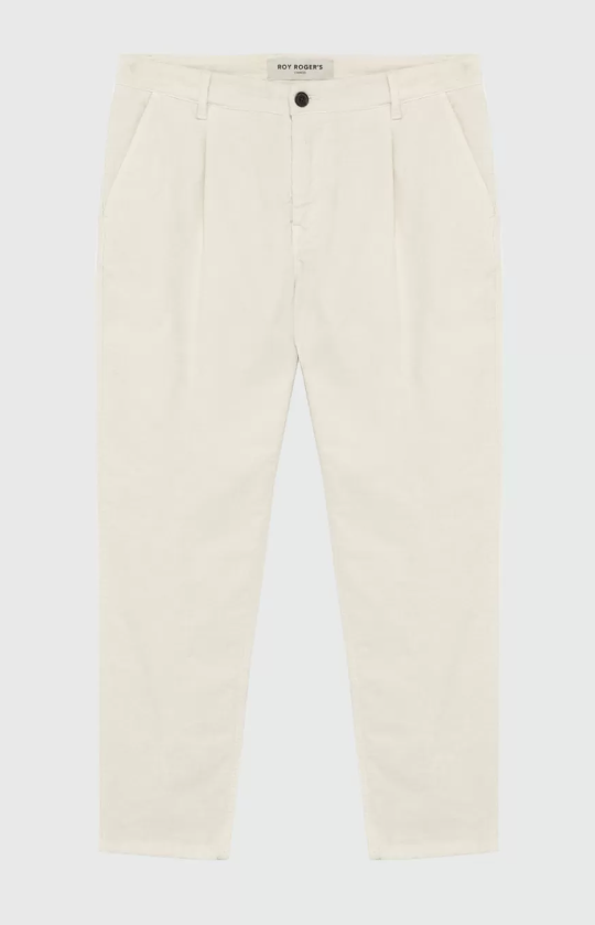 chino in velluto DAY OFF MAN VELLUTO 1500OFF WHITE ROY ROGERS