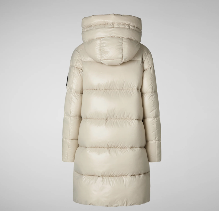 piumino lungo donna animal free isabel D45510WLOVE21 40019 SAVE THE DUCK