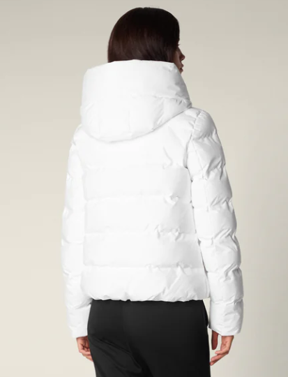 parka donna animal free mod. arena P32533WBIANCO SAVE THE DUCK