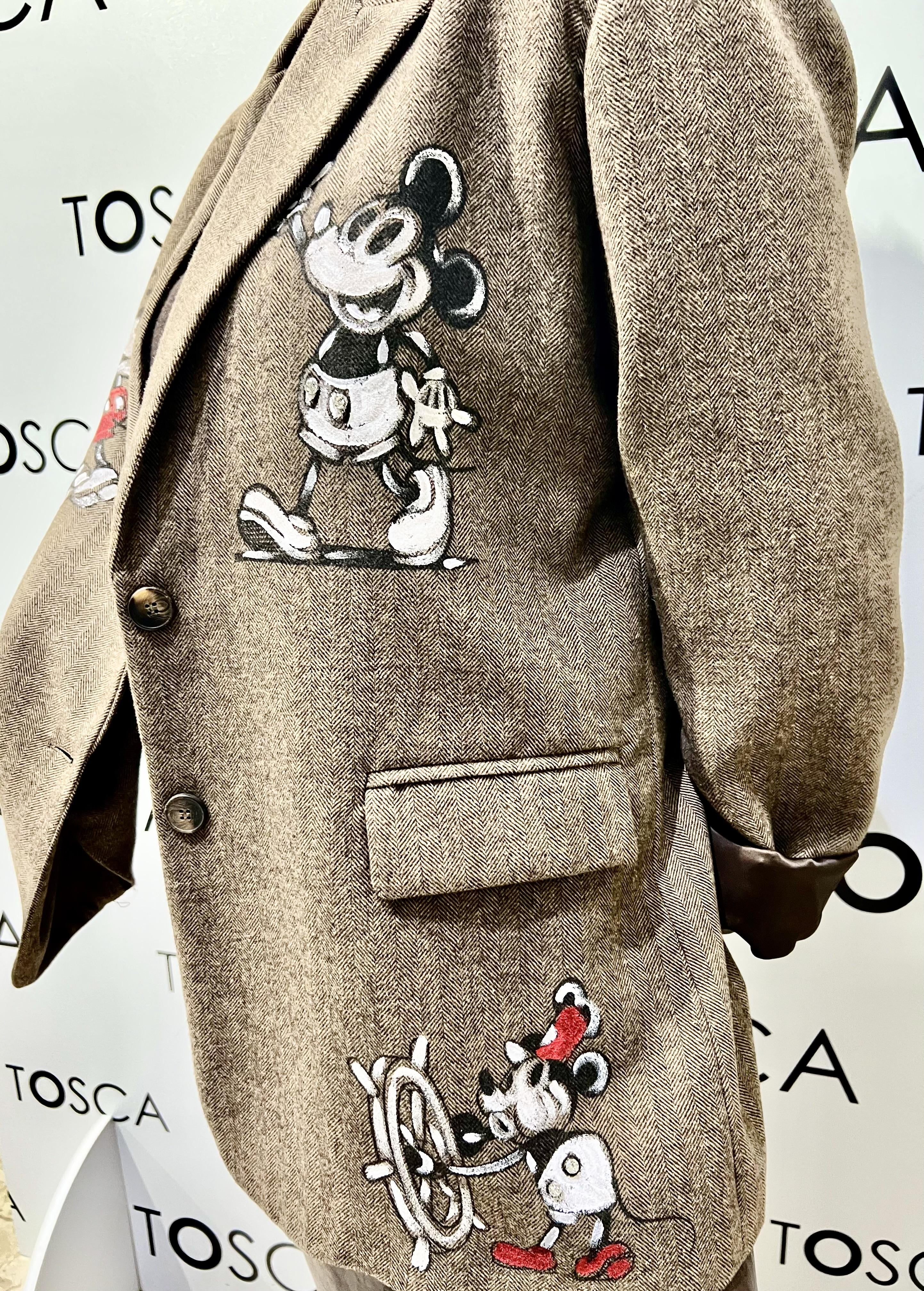 giacca topolinoi souvenir F38X0157-35886MARRONE SOUVENIR