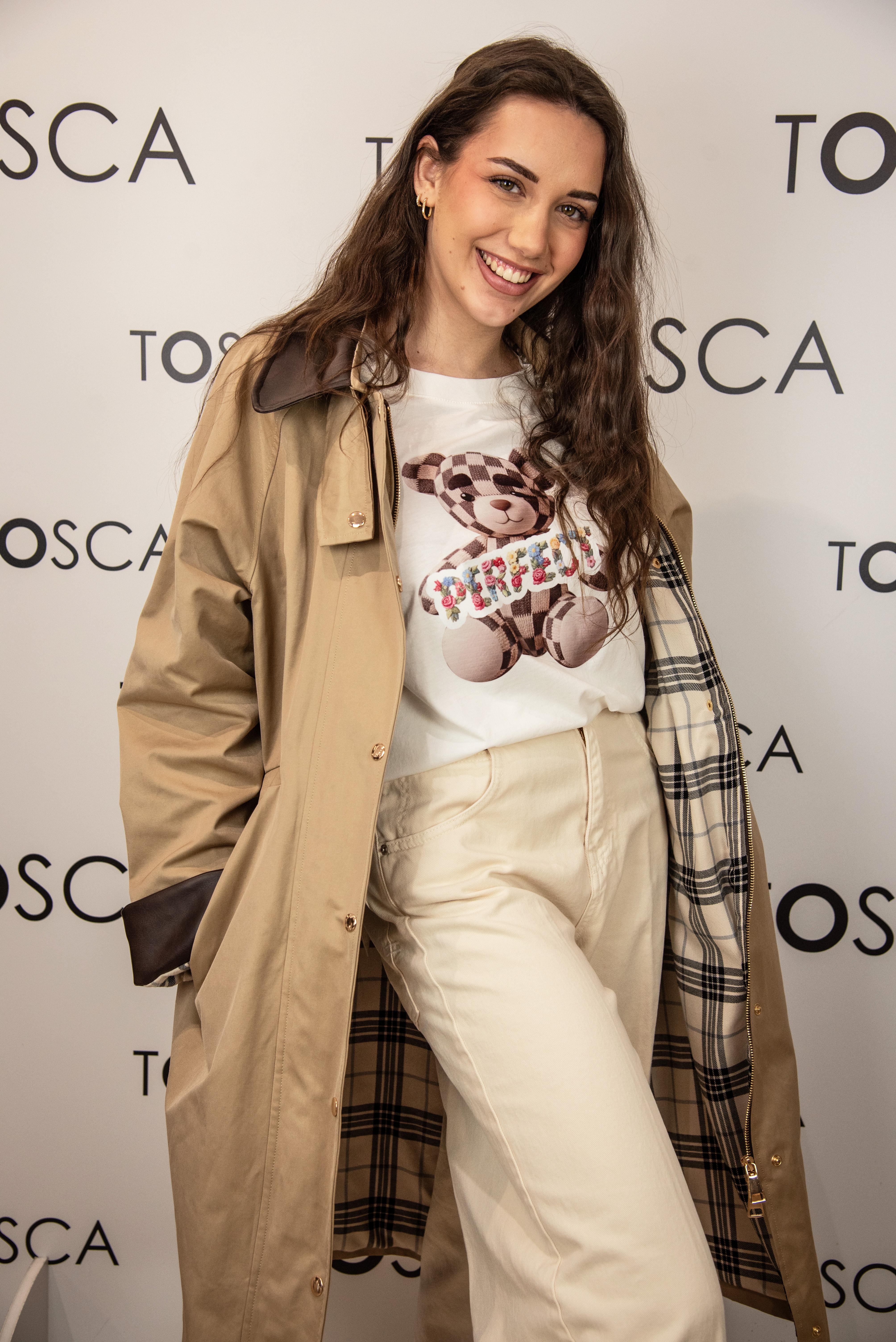 trench con collo in ecopelle vicolo